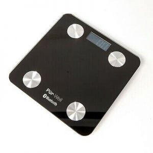 WillDone Health and wellness משקל דיגיטלי pur-well. livung Body fat לחדרי אמבטיה Bluetooth.